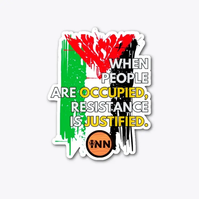 Palestine Resistance Sticker